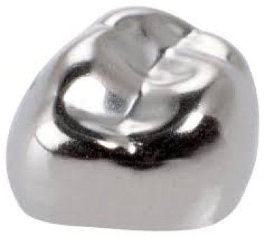 2 BOX PRIMARY STAINLESS STEEL CROWNS