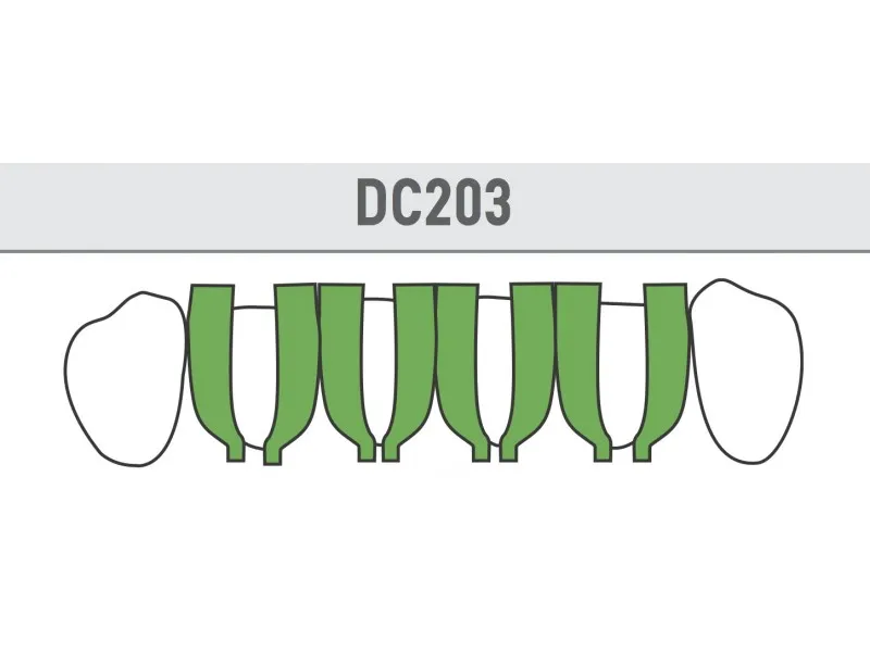 DIASTEMA CLOSURE SMALL INCISOR - DC 50CT