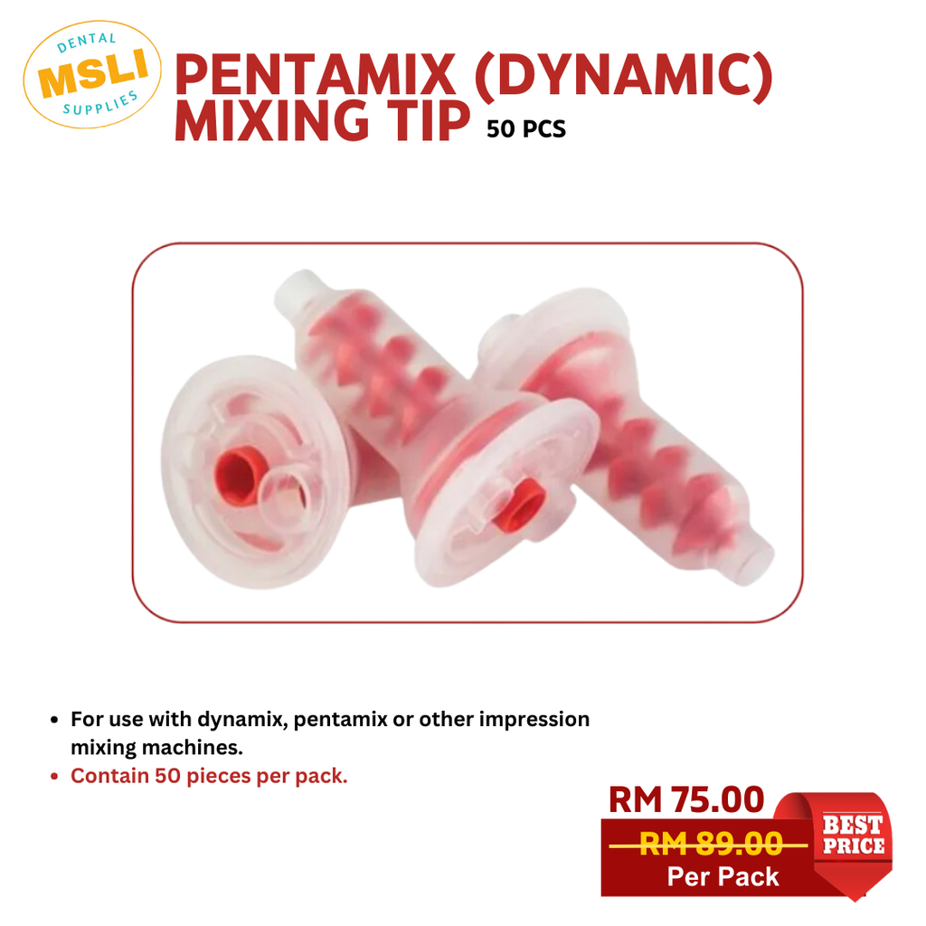 DYNAMIC MIXING TIPS PENTAMIX 50PCS/PACK